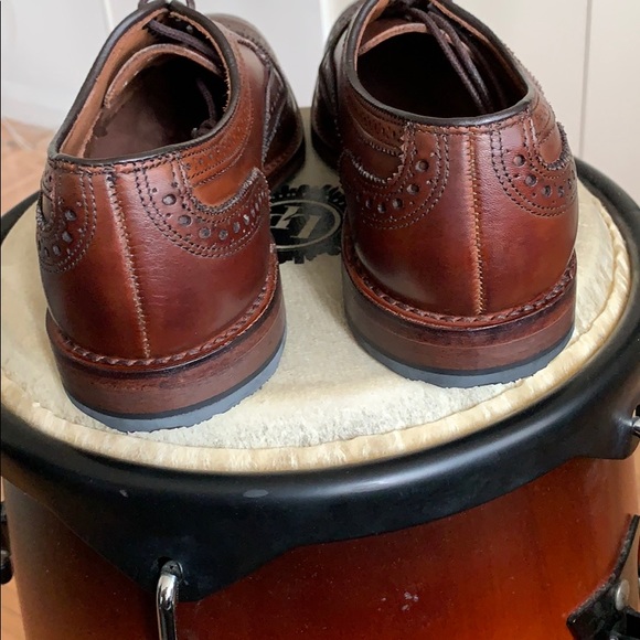Leather Allen Edmonds Mcallister Dark Chili Allen Edmonds